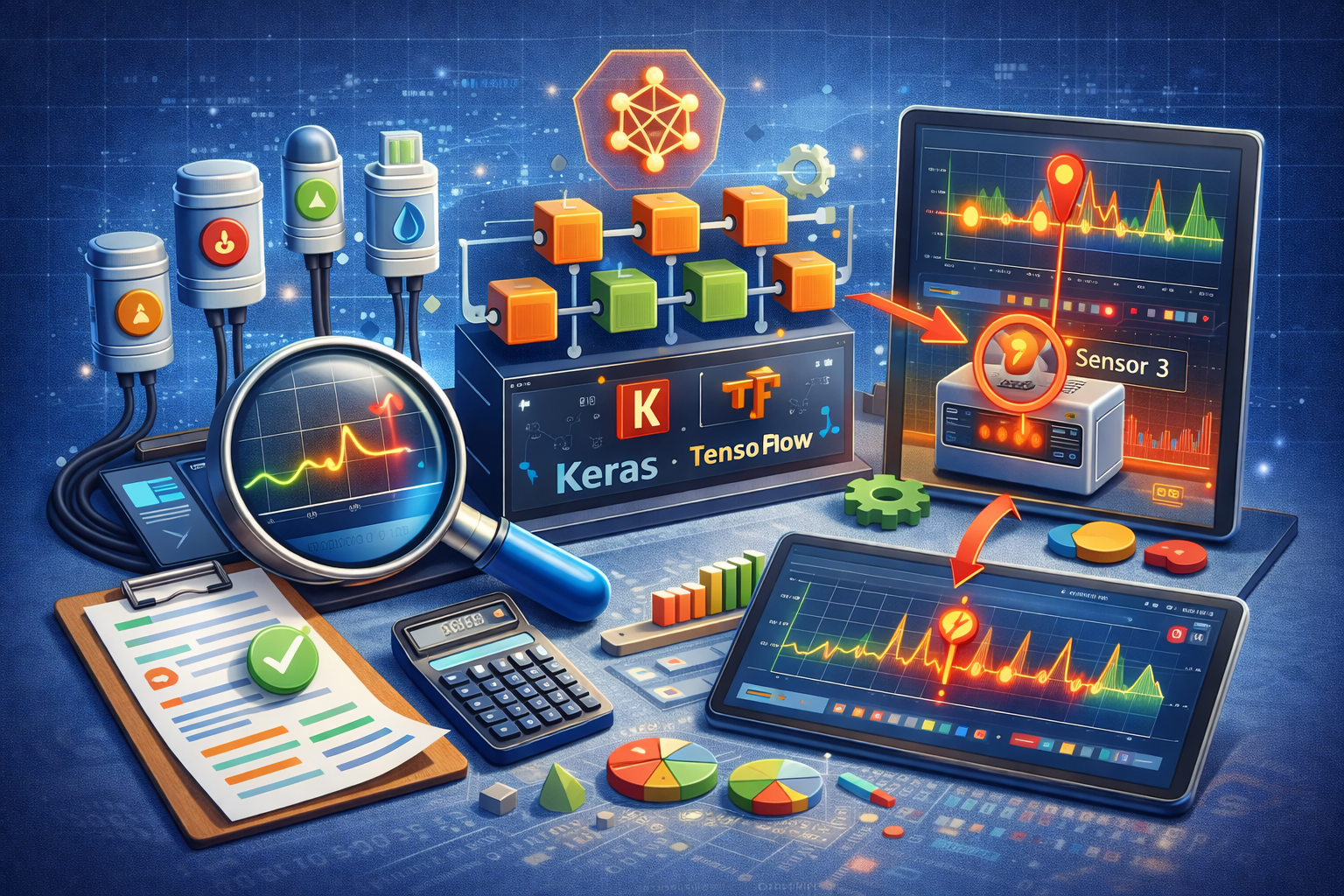 Sensor Error Detection and Localisation with RNNs application preview