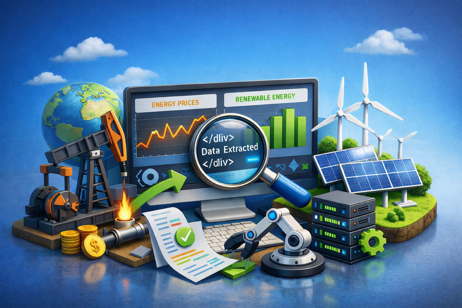 Spanish Energy Data Pipeline application preview